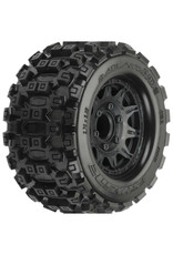 Pro-Line Racing PRO1012510 Badlands MX28 2.8" MTD Raid Black 6x30 F/R