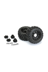 Pro-Line Racing PRO1012510 Badlands MX28 2.8" MTD Raid Black 6x30 F/R