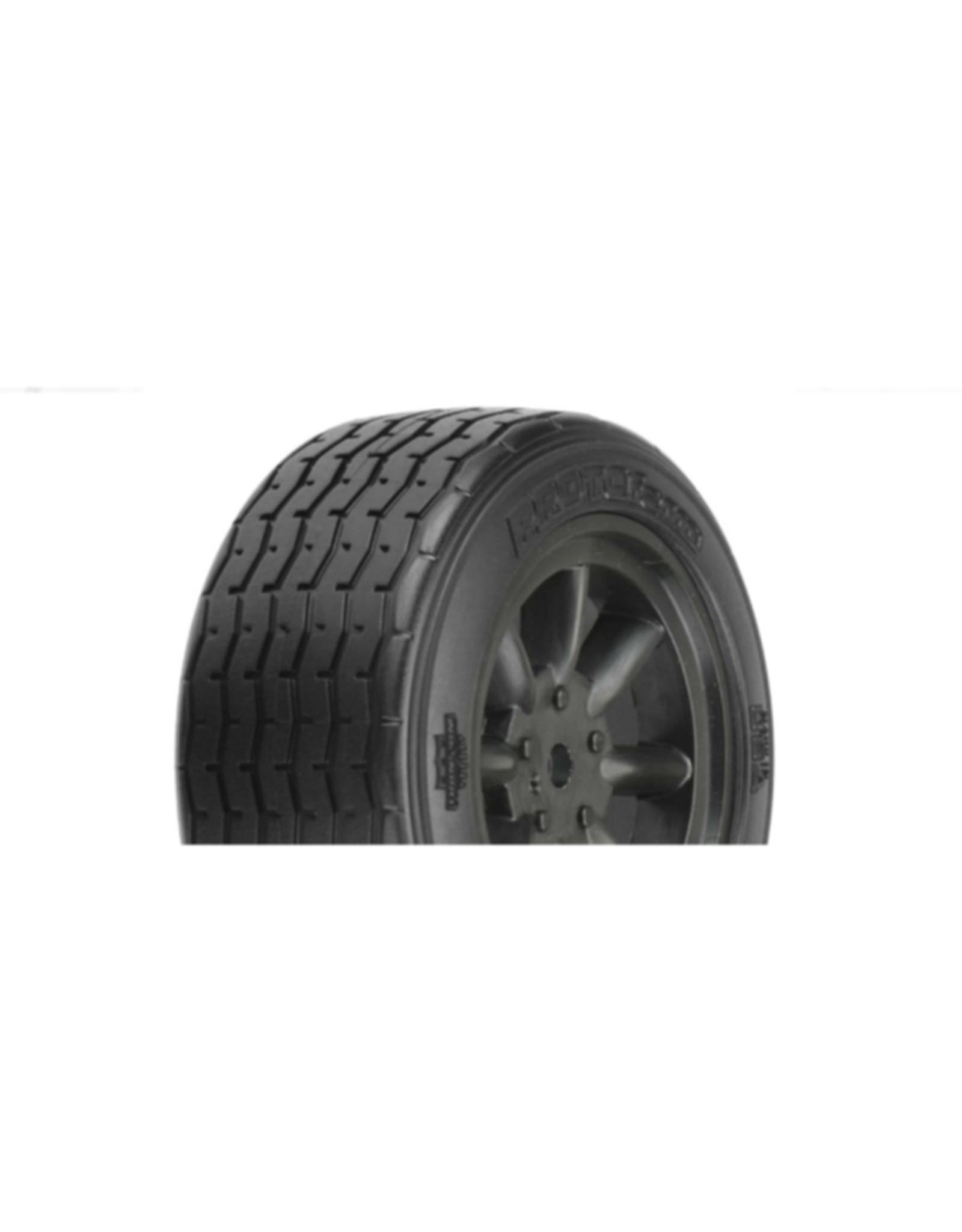 Pro-Line Racing PRM1014018 VTA Front Tire 26mm, Mounted Black Wheel