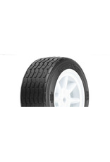 Pro-Line Racing PRM1014017 VTA Front Tire, 26mm, Mounted White Wheel