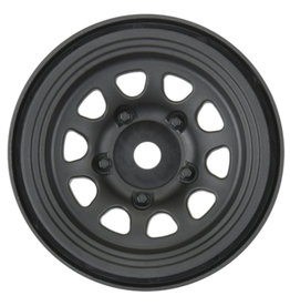 Pro-Line Racing PRO279703 1/10 Keystone Front/Rear 1.55" 12mm Rock Crawler Wheels (2) Black