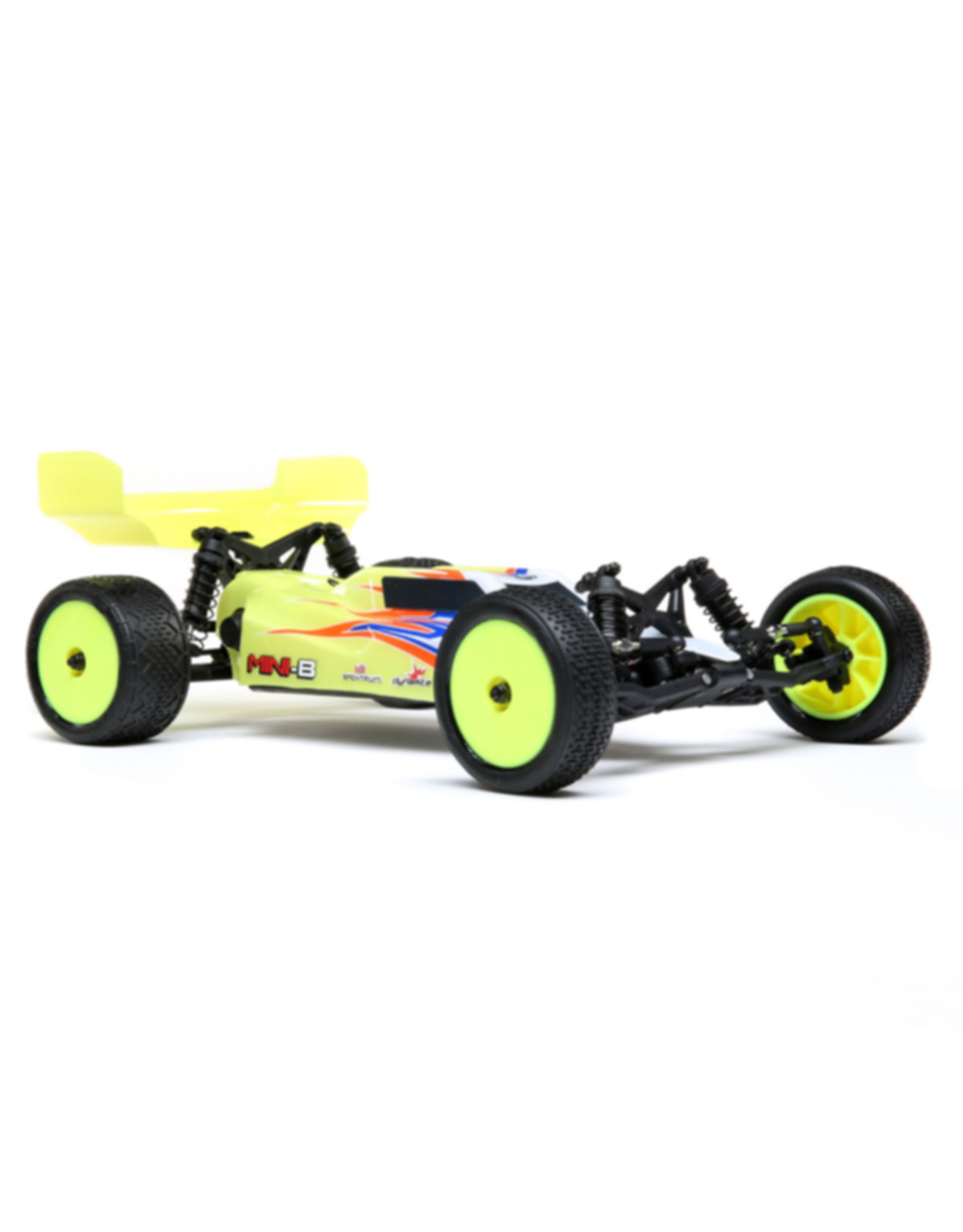 Losi LOS01016T3		Mini-B, Brushed, RTR: 1/16 2WD Buggy, Yellow/White