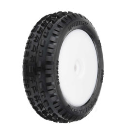 Pro-Line Racing PRO829813		Wedge Carpet Tires MTD White Mini-B Front