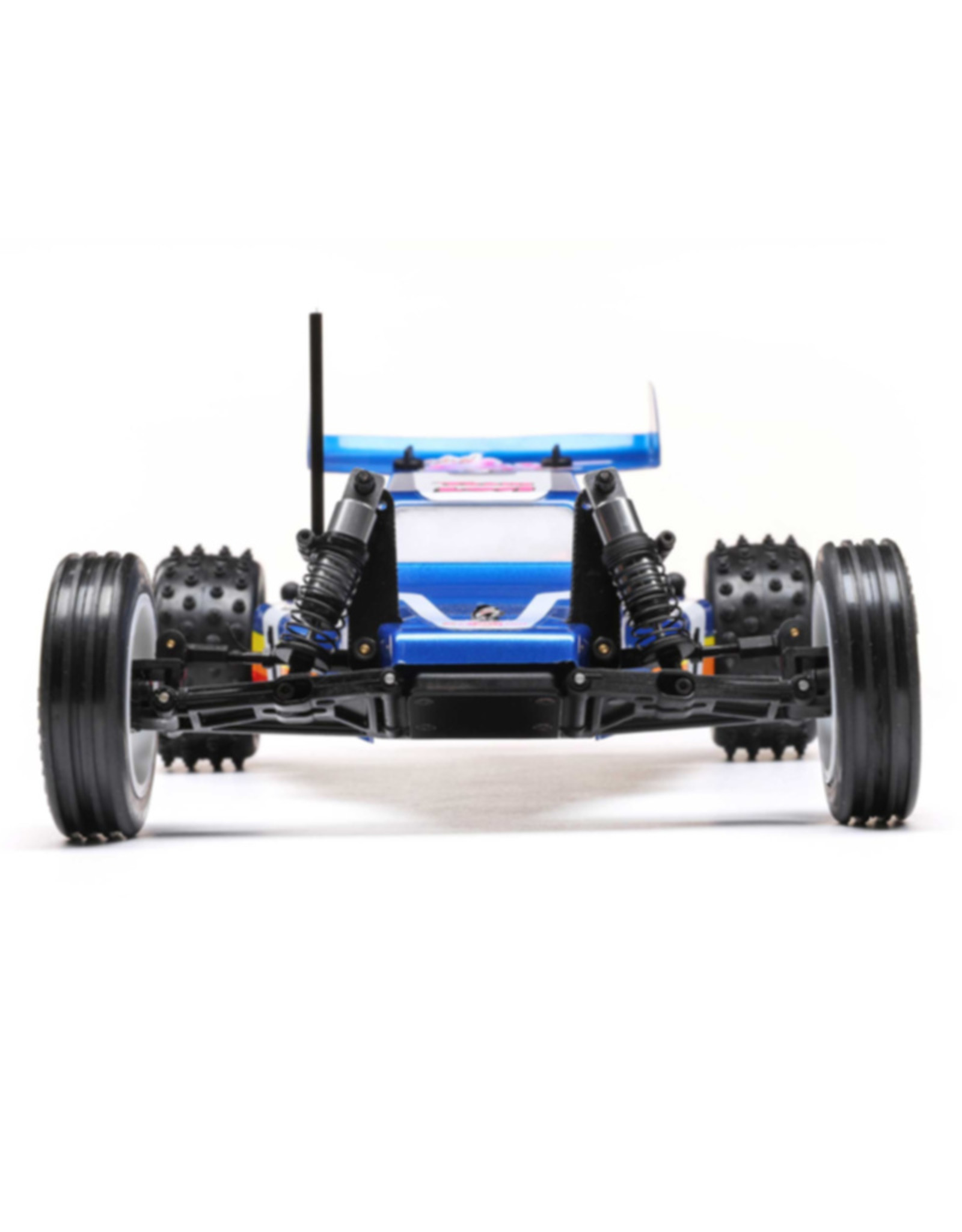 Losi LOS01020T2 1/16 Mini JRX2 2WD Buggy Brushed RTR, Blue