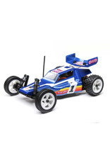Losi LOS01020T2 1/16 Mini JRX2 2WD Buggy Brushed RTR, Blue