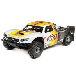 Losi LOS05014V2T2 5IVE-T 2.0 V2: 1/5 4wd SCT Gas BND: Gry/Org/Wht