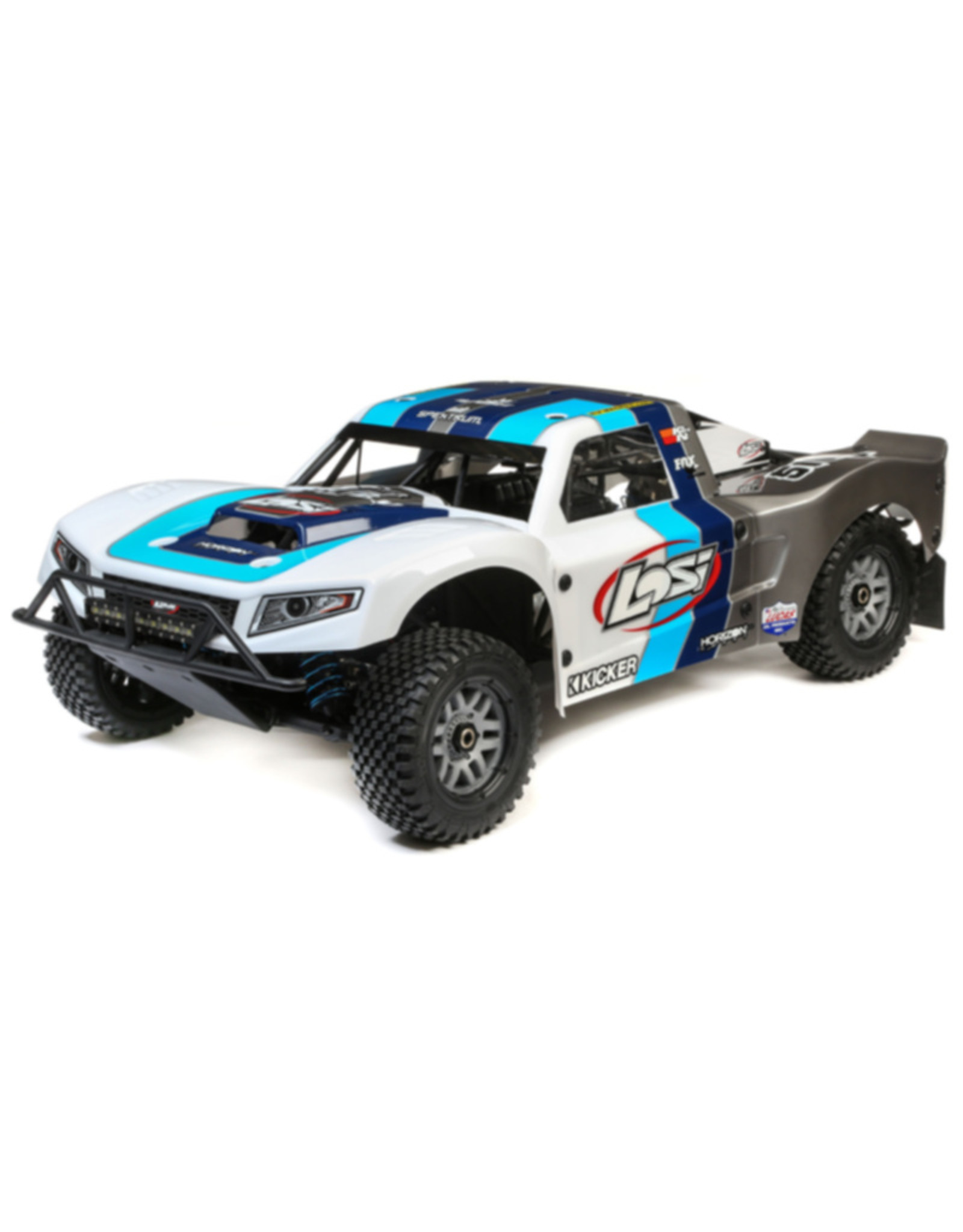 Losi LOS05014V2T1 5IVE-T 2.0 V2: 1/5 4wd SCT Gas BND: Gry/Blu/Wht