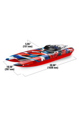 Traxxas TRA57046-4 REDR  DCB M41 Widebody, No Battery or Charger