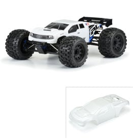 Pro-Line Racing PRO353015 Pre-Cut Brute Bash Armor (White) Body - E-REVO 2.0