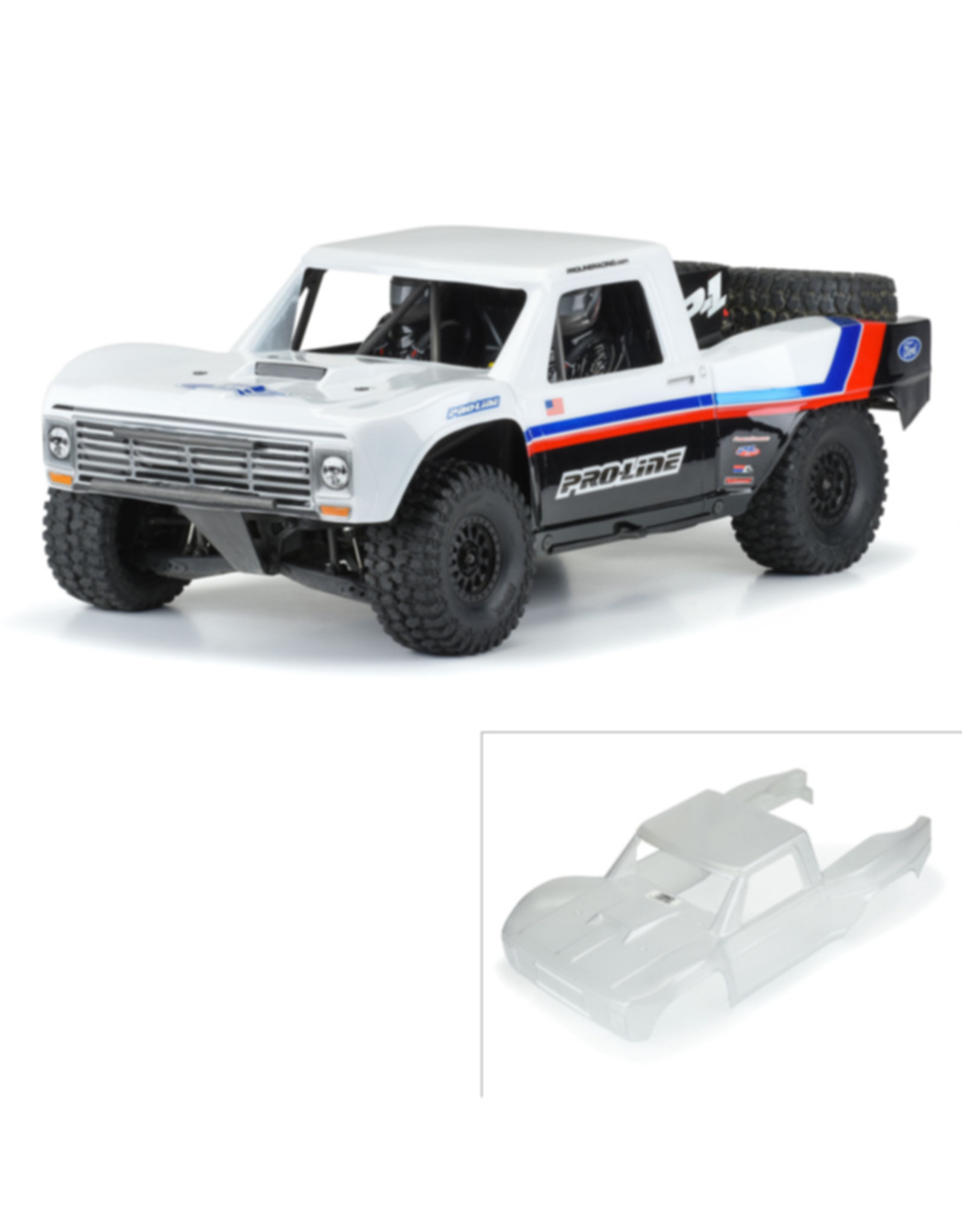 Pro-Line Racing PRO354717		Pre-Cut 1967 Ford F-100 Clear Body for UDR
