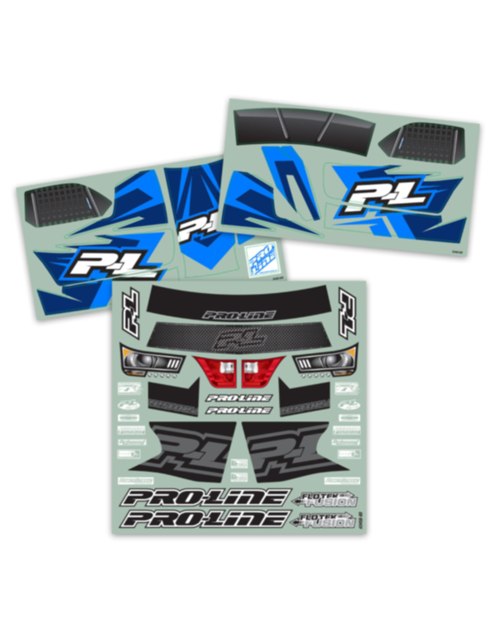 Pro-Line Racing PRO345818		Pre-Painted / Pre-Cut Flo-Tek Fusion Black SC