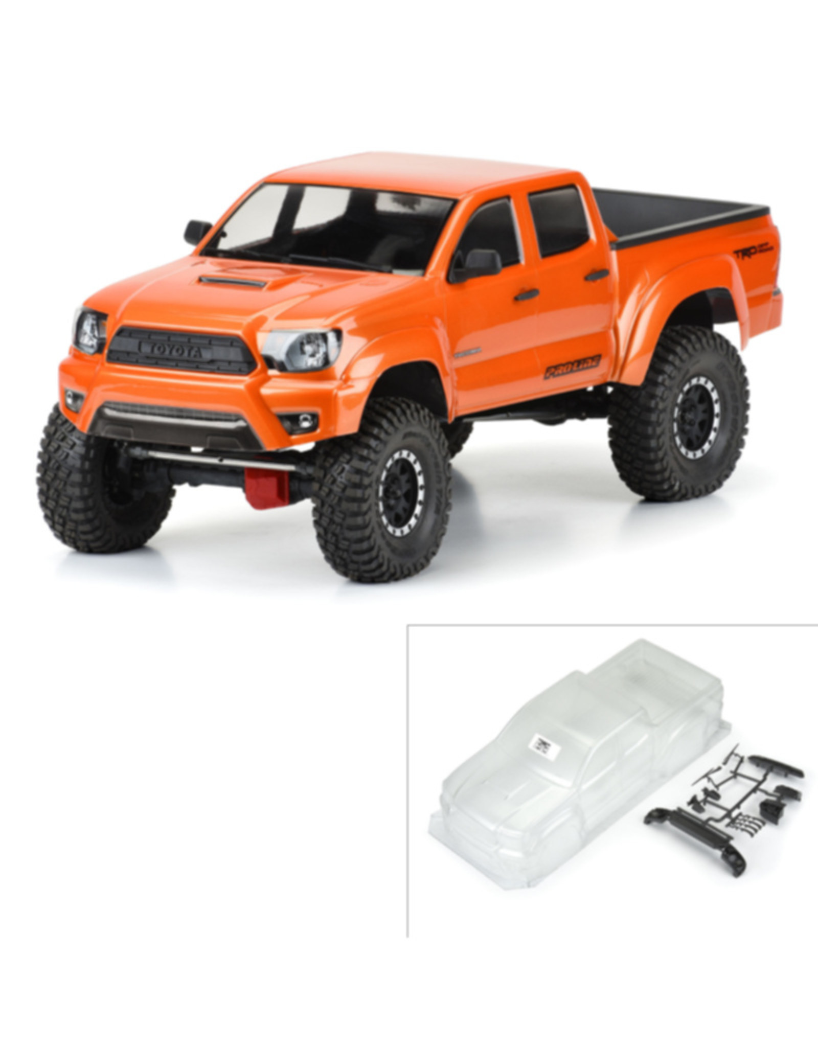 Pro-Line Racing PRO356800		1/10 2015 Toyota Tacoma TRD Pro Clr Bdy 12.3" WB