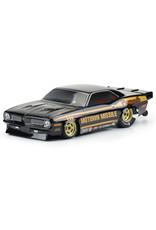 Pro-Line Racing PRO355018  1/10 1972 Plymouth Barracuda Motown Missile Black Body: Drag Car