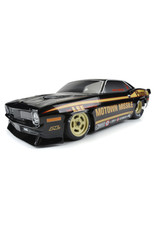 Pro-Line Racing PRO355018  1/10 1972 Plymouth Barracuda Motown Missile Black Body: Drag Car