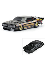 Pro-Line Racing PRO355018  1/10 1972 Plymouth Barracuda Motown Missile Black Body: Drag Car