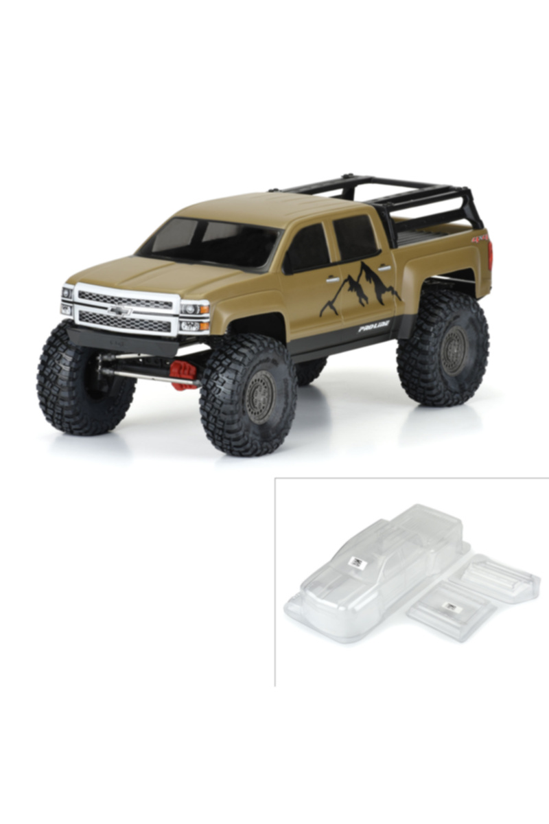 PRO358500 1/10 2015 Chevrolet Silverado Clear Body 13.9