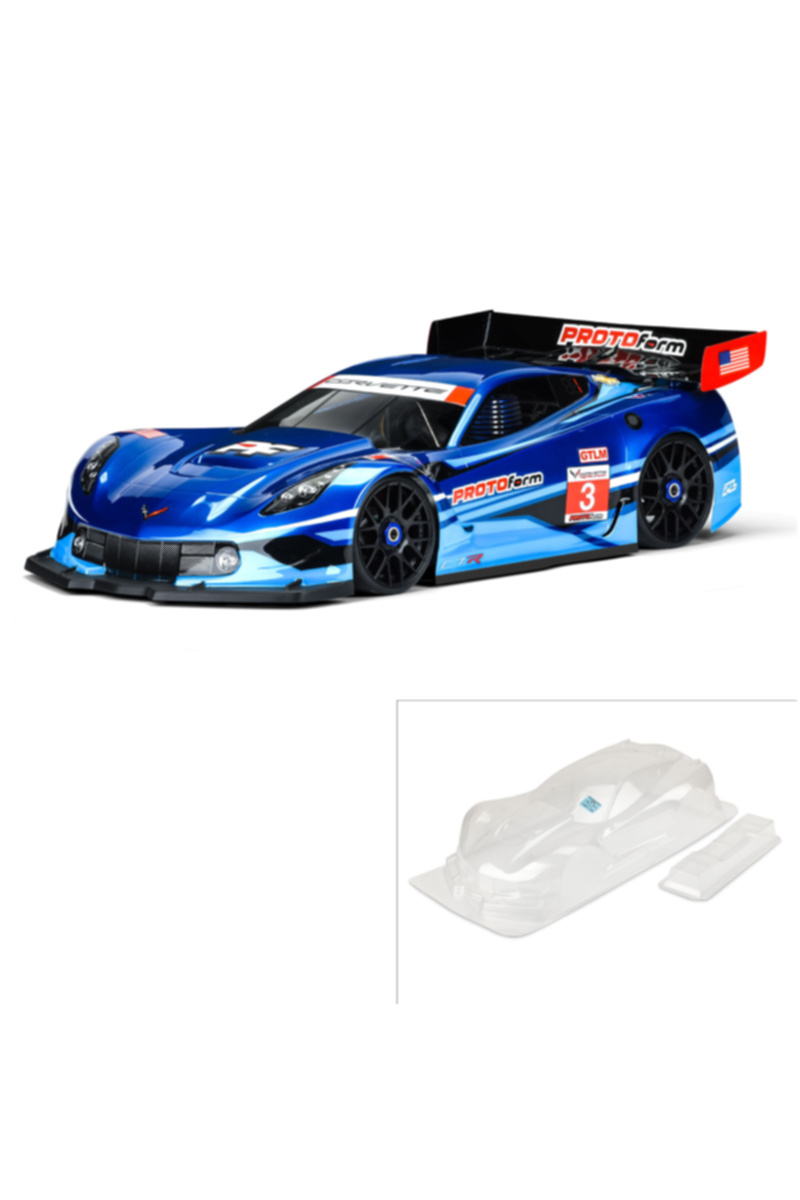 PRM155140 1/8 Corvette C7.R Clear Body :GT, Short Wheelbase