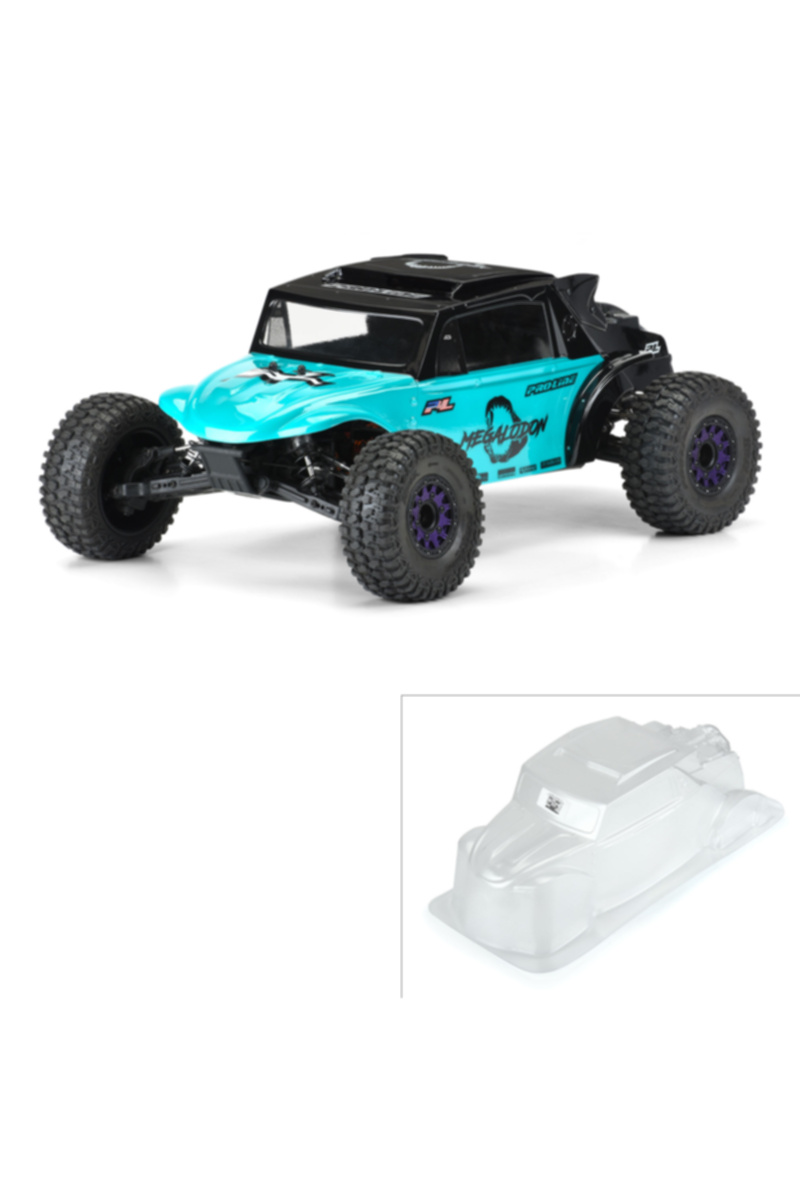 PRO356300 1/10 Megalodon Desert Buggy Clear Body: Short Course