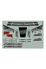 Pro-Line Racing PRO349817 Pre-Cut MT Fusion Clear Body SC w/ 2.8in MT Tires