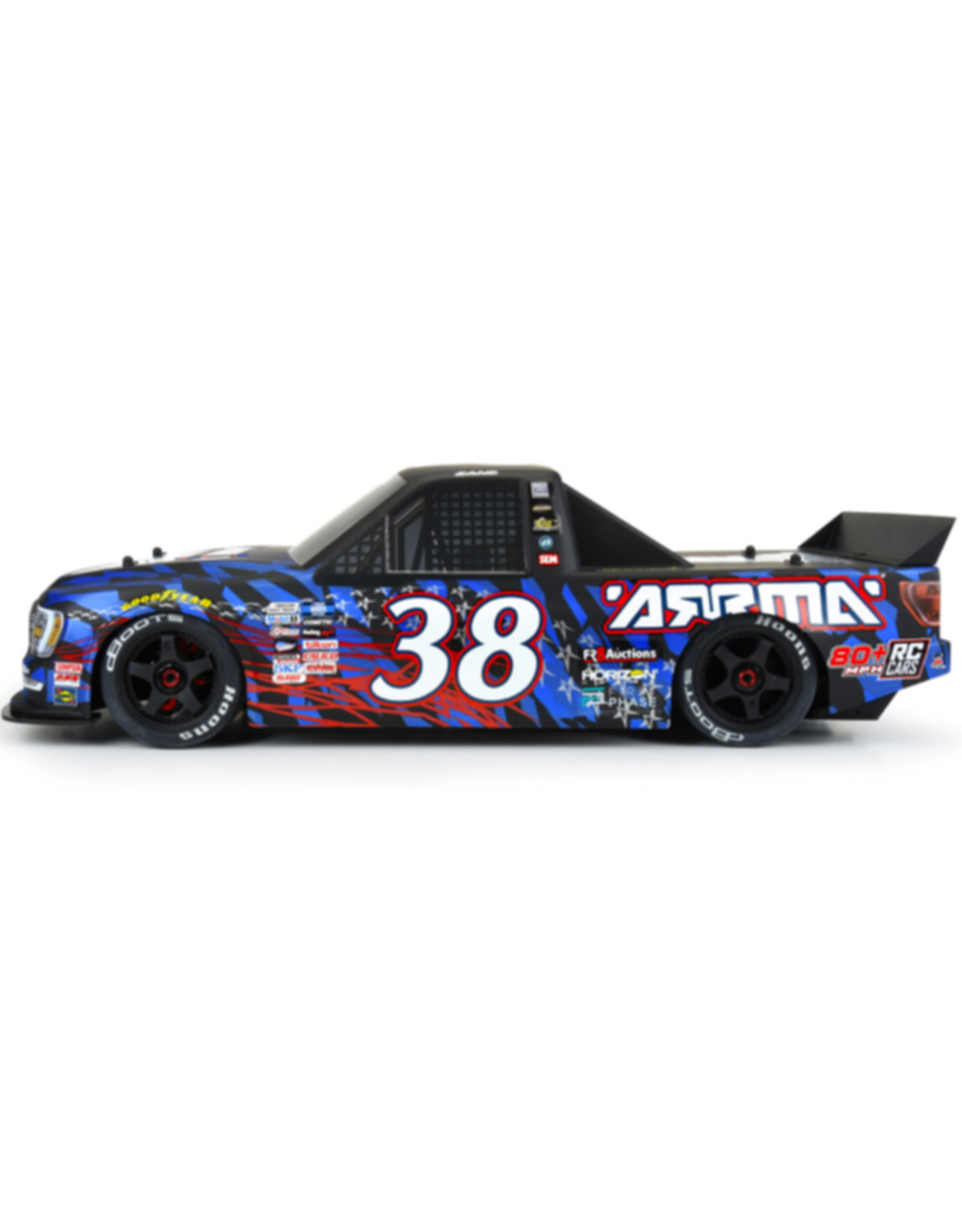 Arrma ARA410016  No. 38 Ford NASCAR Truck Limited Edition Body: INFRACTION 6S BLX