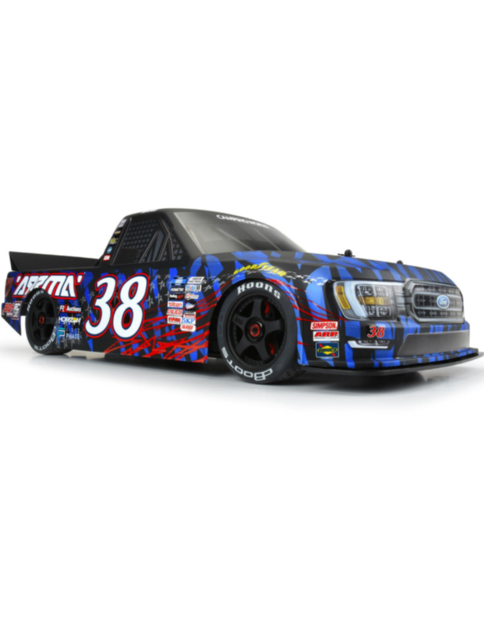 Arrma ARA410016  No. 38 Ford NASCAR Truck Limited Edition Body: INFRACTION 6S BLX