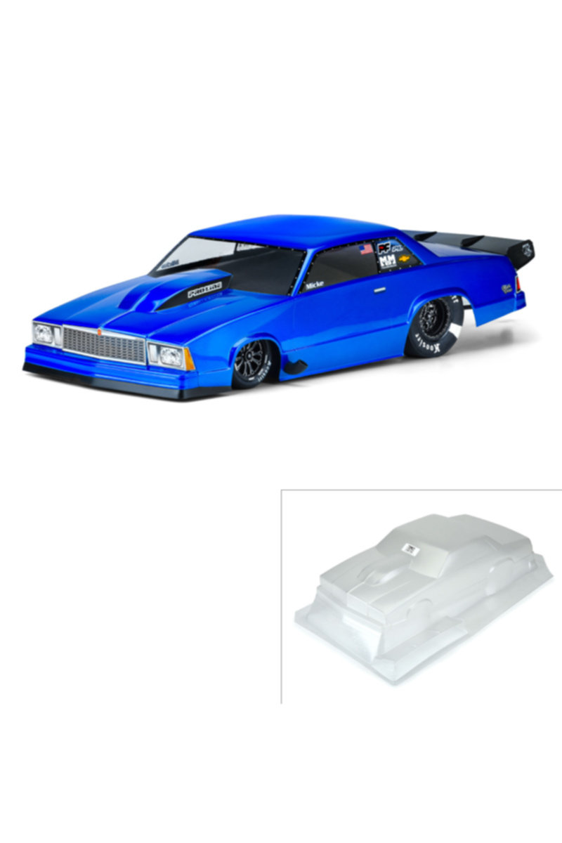 PRO354900 1978 Chevrolet Malibu for Slash 2wd Drag & DR10