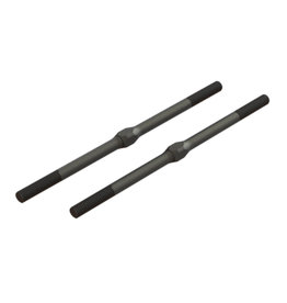 Arrma ARA330717 Steel Turnbuckle, M4 x 95mm Black (2)