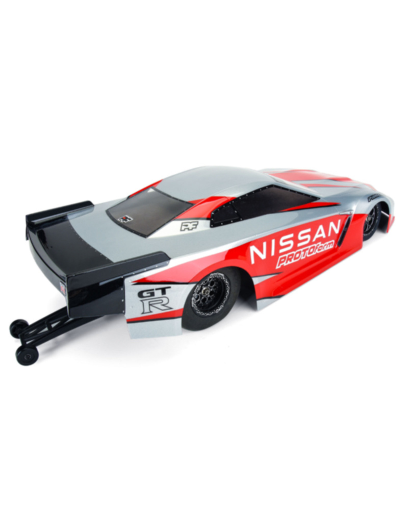 Protoform PRM158500   1/10 Nissan GT-R R35 Clear Body: Losi 22S Drag Car