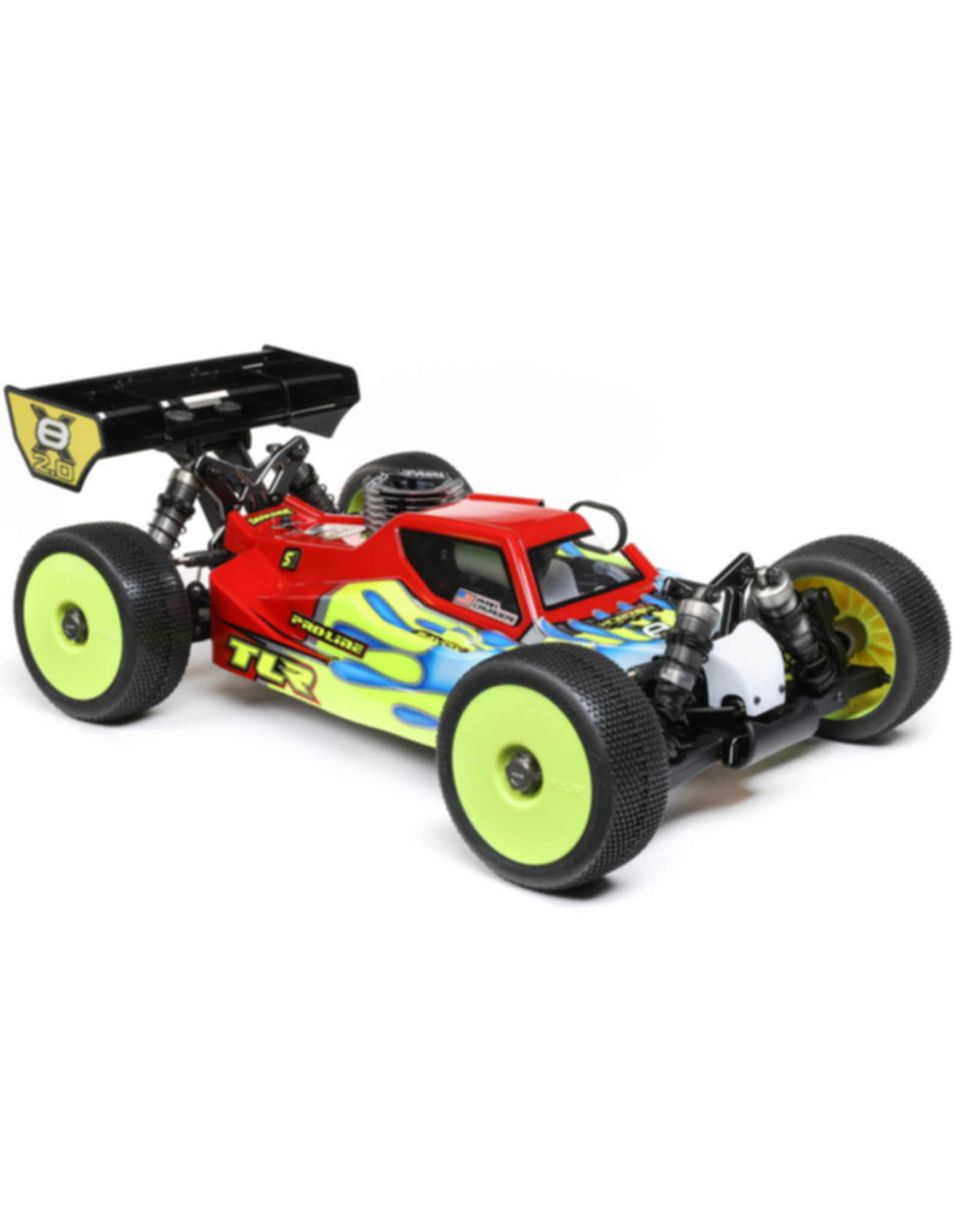 team losi racing TLR04012  1/8 8IGHT-X/E 2.0 Combo 4WD Nitro/Electric Race Buggy Kit