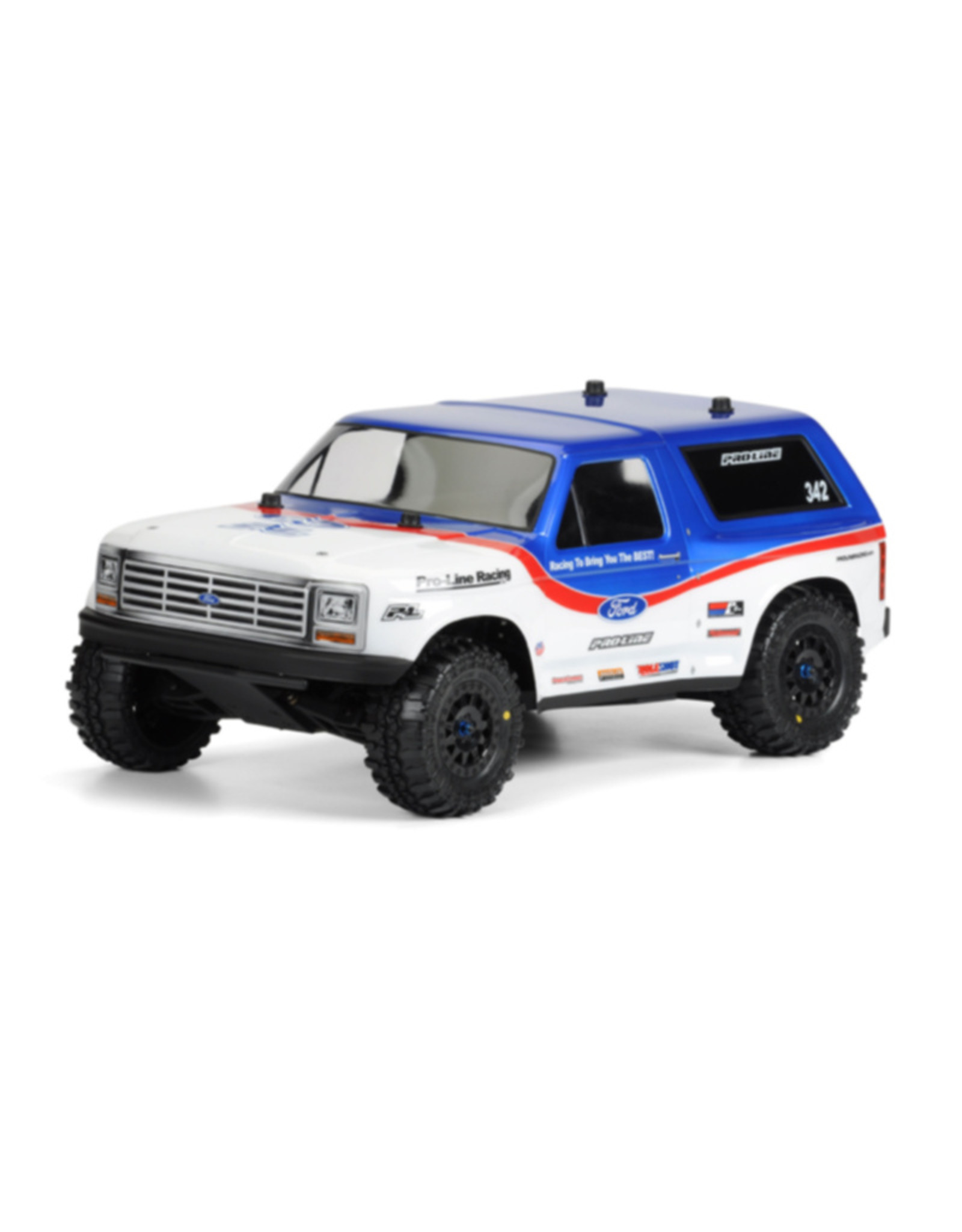 Pro-Line Racing PRO342300 1981 Ford Bronco Clear Body : PRO-2 SC, SLH