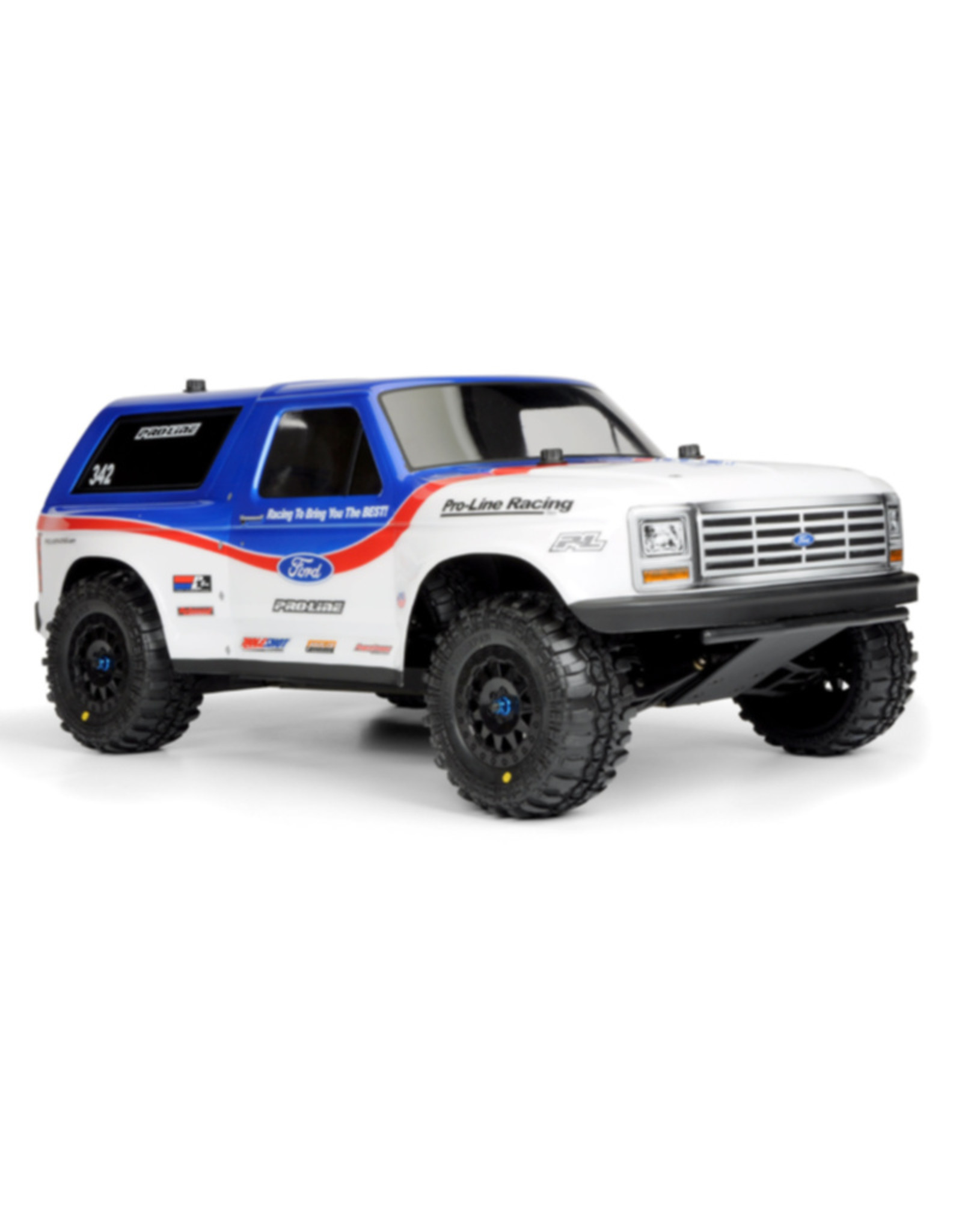 Pro-Line Racing PRO342300 1981 Ford Bronco Clear Body : PRO-2 SC, SLH