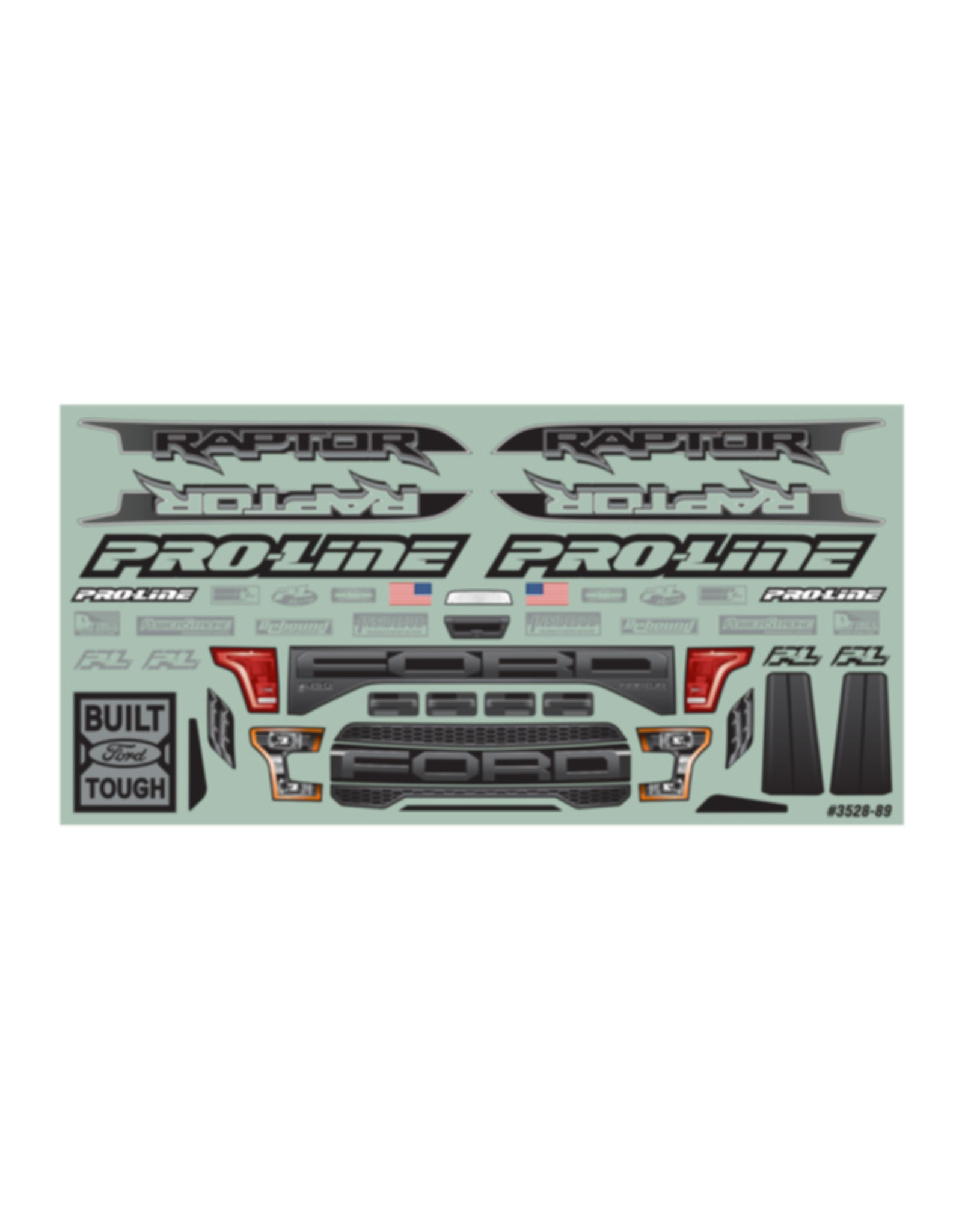 Pro-Line Racing PRO352817		Pre-Cut 2017 Ford F-150 Raptor Clr Bdy Rustler 4x4