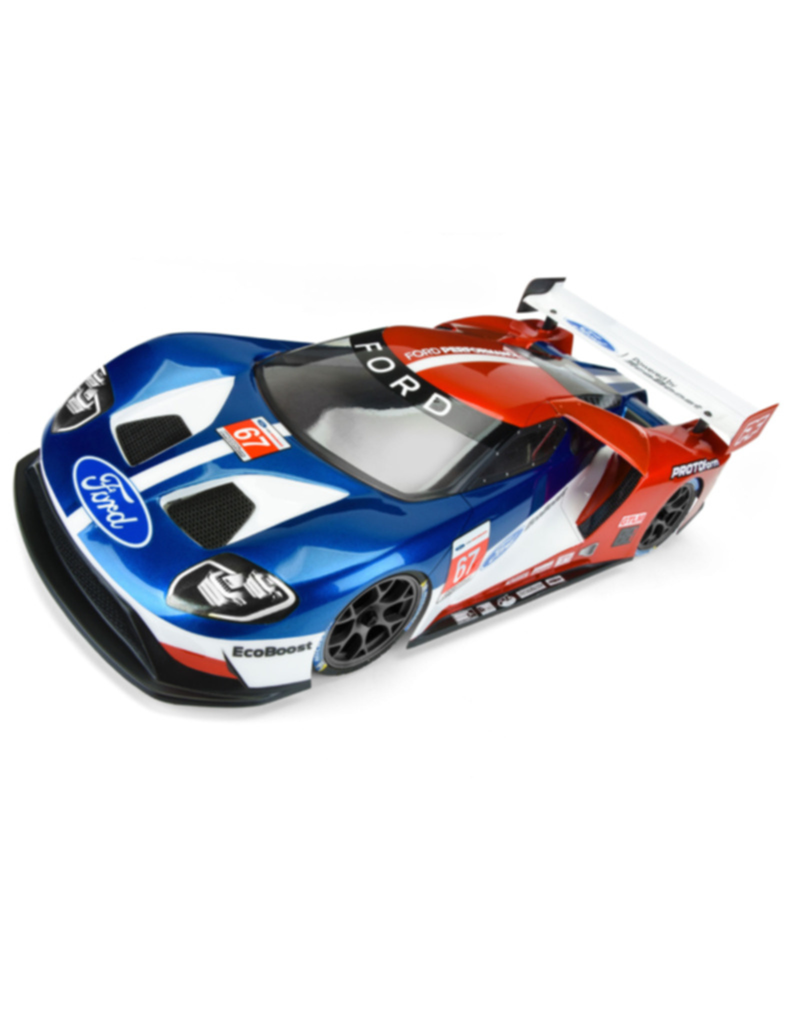 Protoform PRM155025 Ford GT Light Weight Clear Body, 190mm