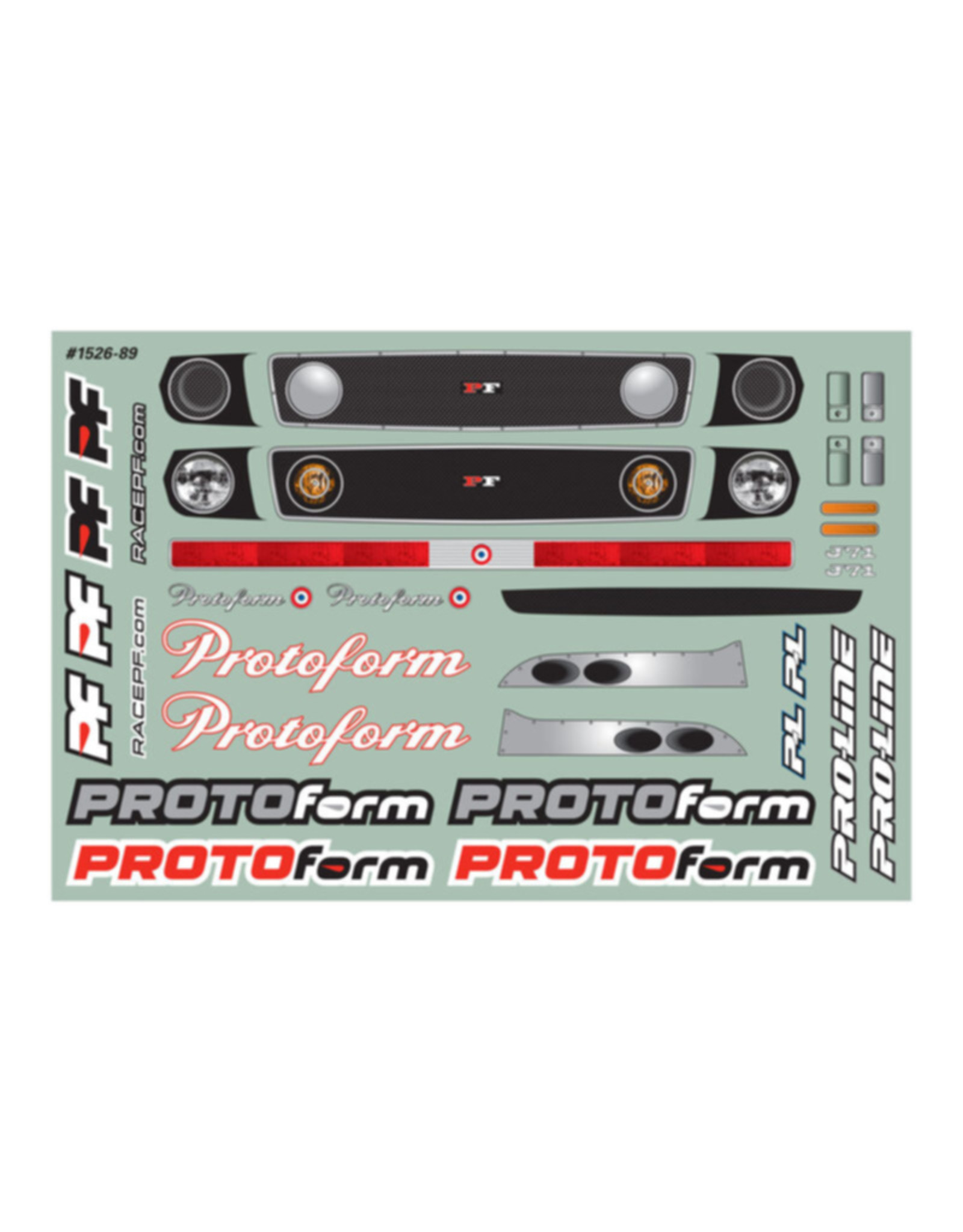 Protoform PRM152600 J71 Clear Body VTA Class