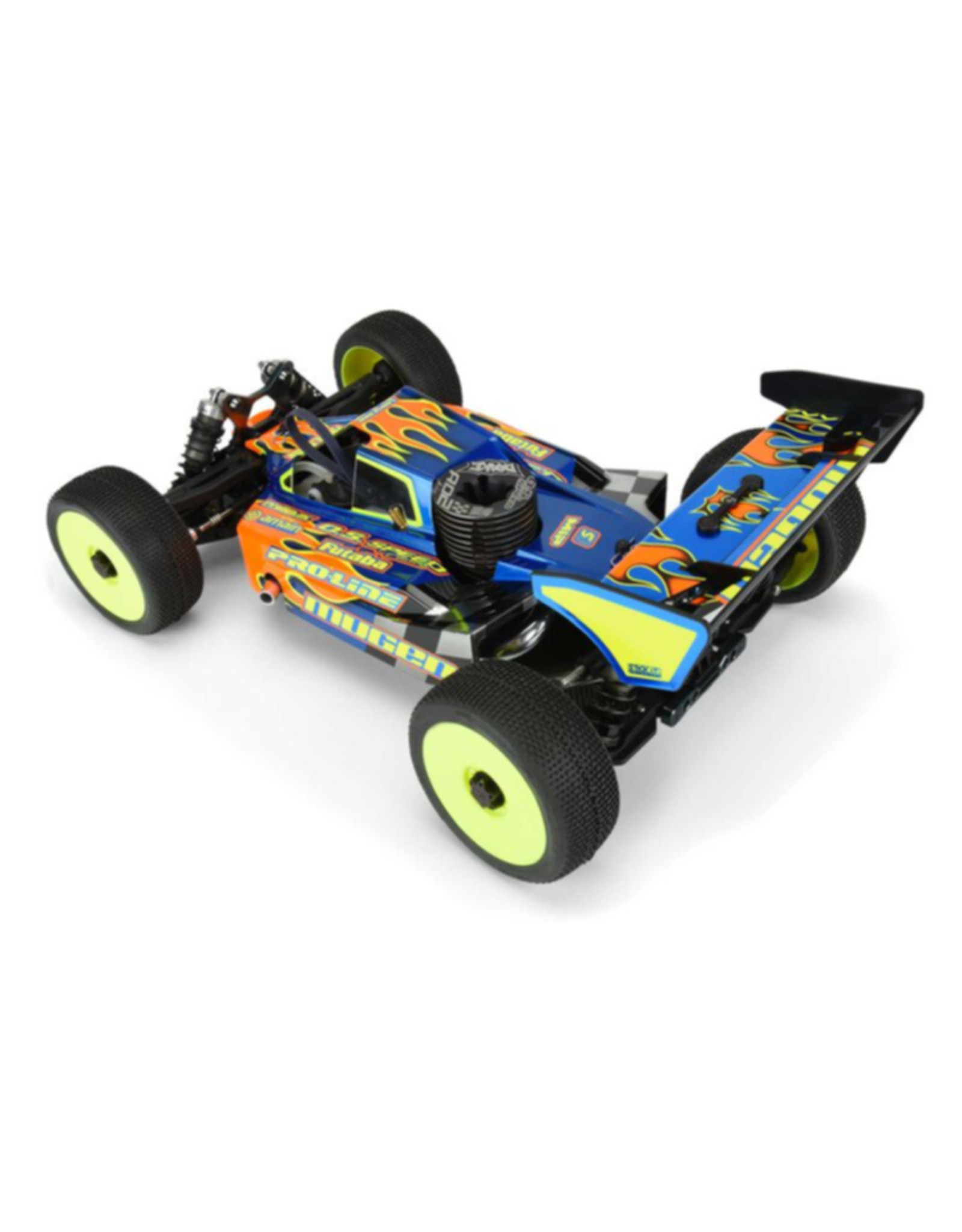 Pro-Line Racing PRO355300 Axis Clear Bdy Mugen MBX8 & Eco (w/LCG Battery)