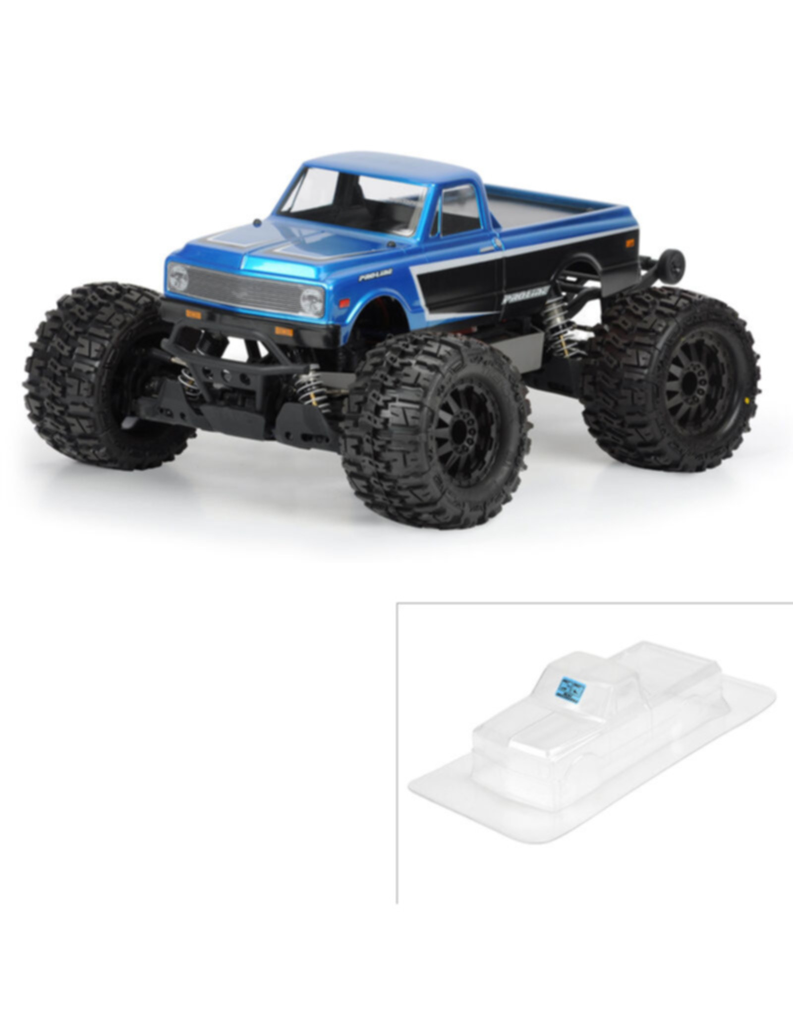 Pro-Line Racing PRO325100 1972 Chevy C10 Pick-Up Body, Clear: ST,NST,NR,NRU