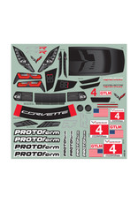 Protoform PRM155730  Chevrolet Corvette C7.R Clear Body, 190mm