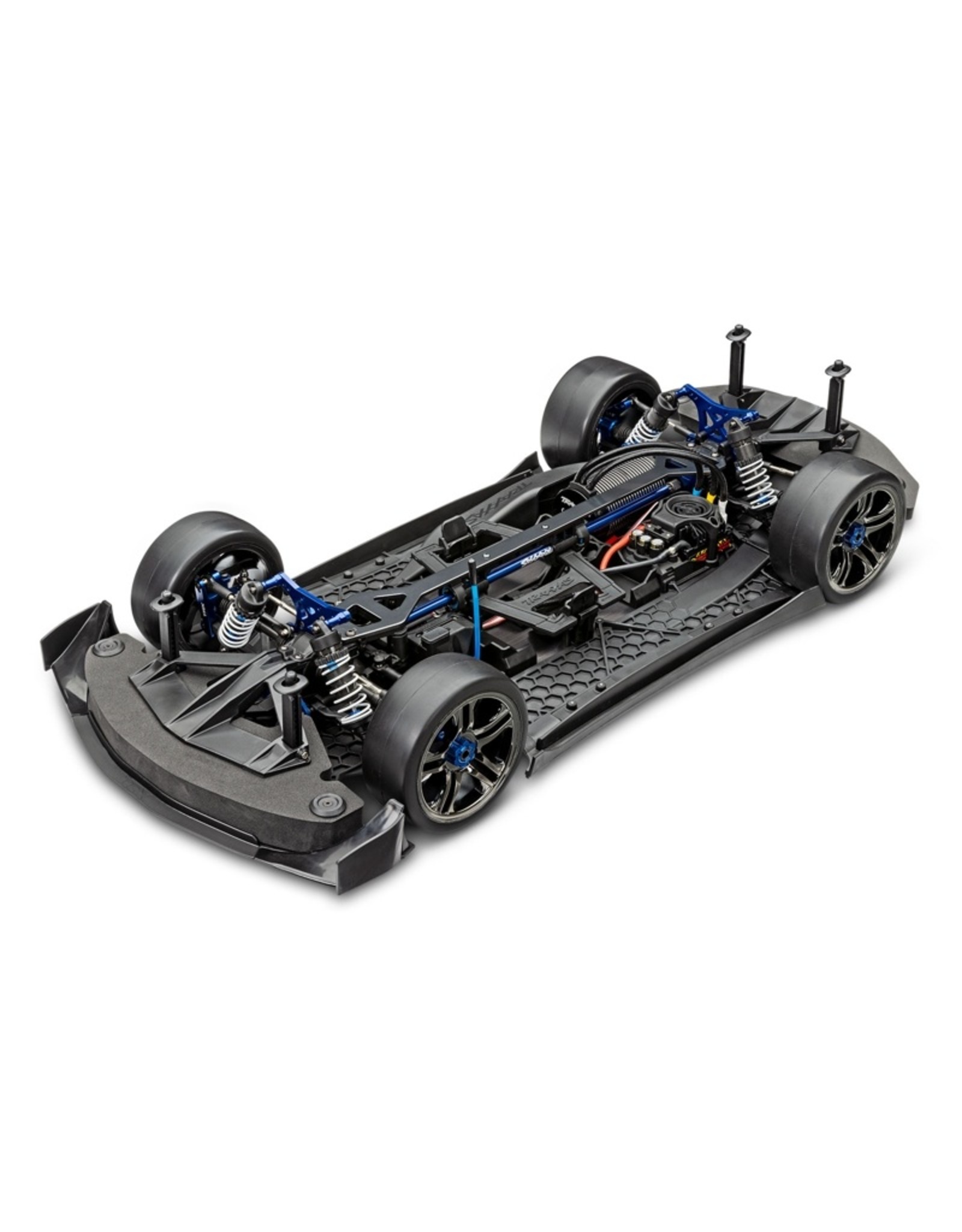 Traxxas TRA64077-3 XO-1 AWD SUPERCAR NO BATTERY W/ TSM BLUEX