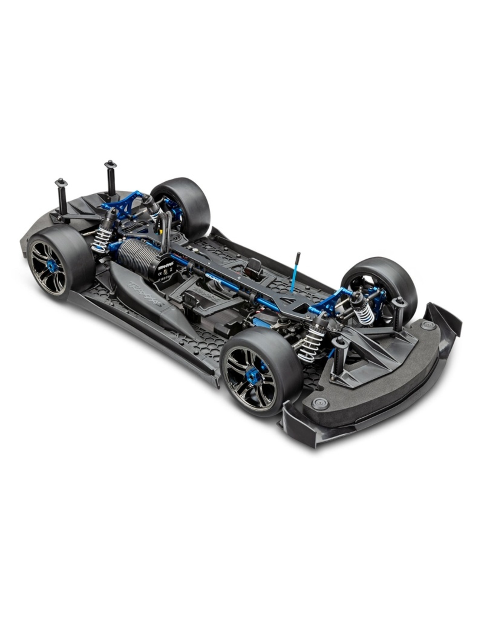 Traxxas TRA64077-3 XO-1 AWD SUPERCAR NO BATTERY W/ TSM BLUEX