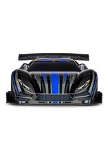 Traxxas TRA64077-3 XO-1 AWD SUPERCAR NO BATTERY W/ TSM BLUEX