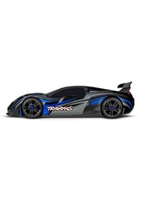 Traxxas TRA64077-3 XO-1 AWD SUPERCAR NO BATTERY W/ TSM BLUEX