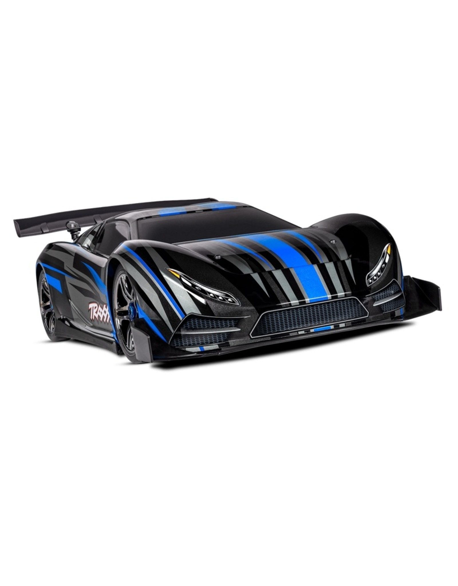 Traxxas TRA64077-3 XO-1 AWD SUPERCAR NO BATTERY W/ TSM BLUEX