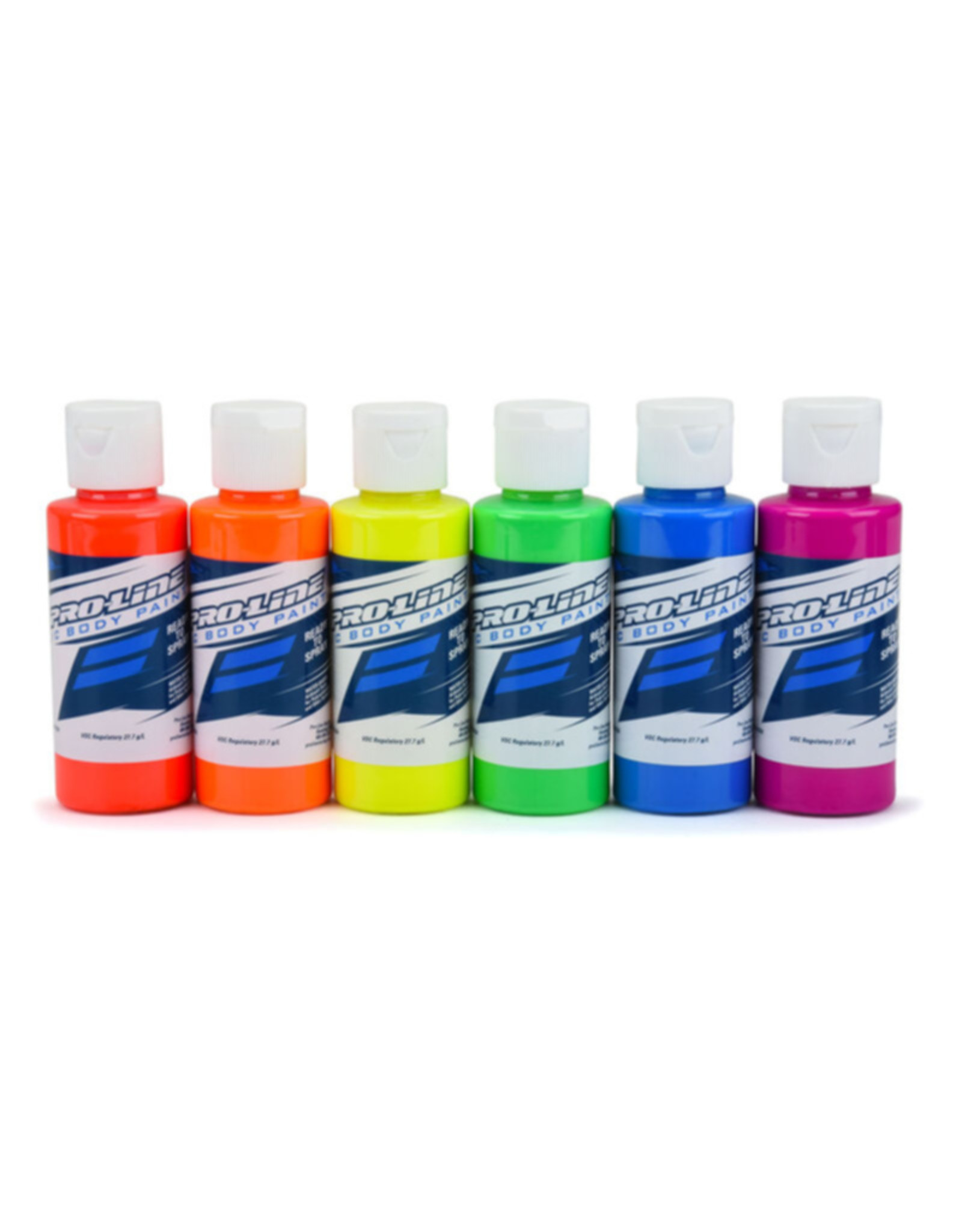 Pro-Line Racing PRO632303		RC Body Paint Fluorescent Color (6 Pack)