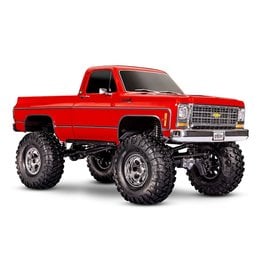 Traxxas TRA92056-4  TRX-4 Chevrolet K10 High Trail Edition RED