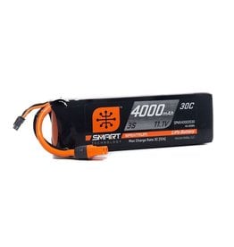 spektrum SPMX40003S30 4000mAh 3S 11.1V Smart LiPo Battery 30C; IC3