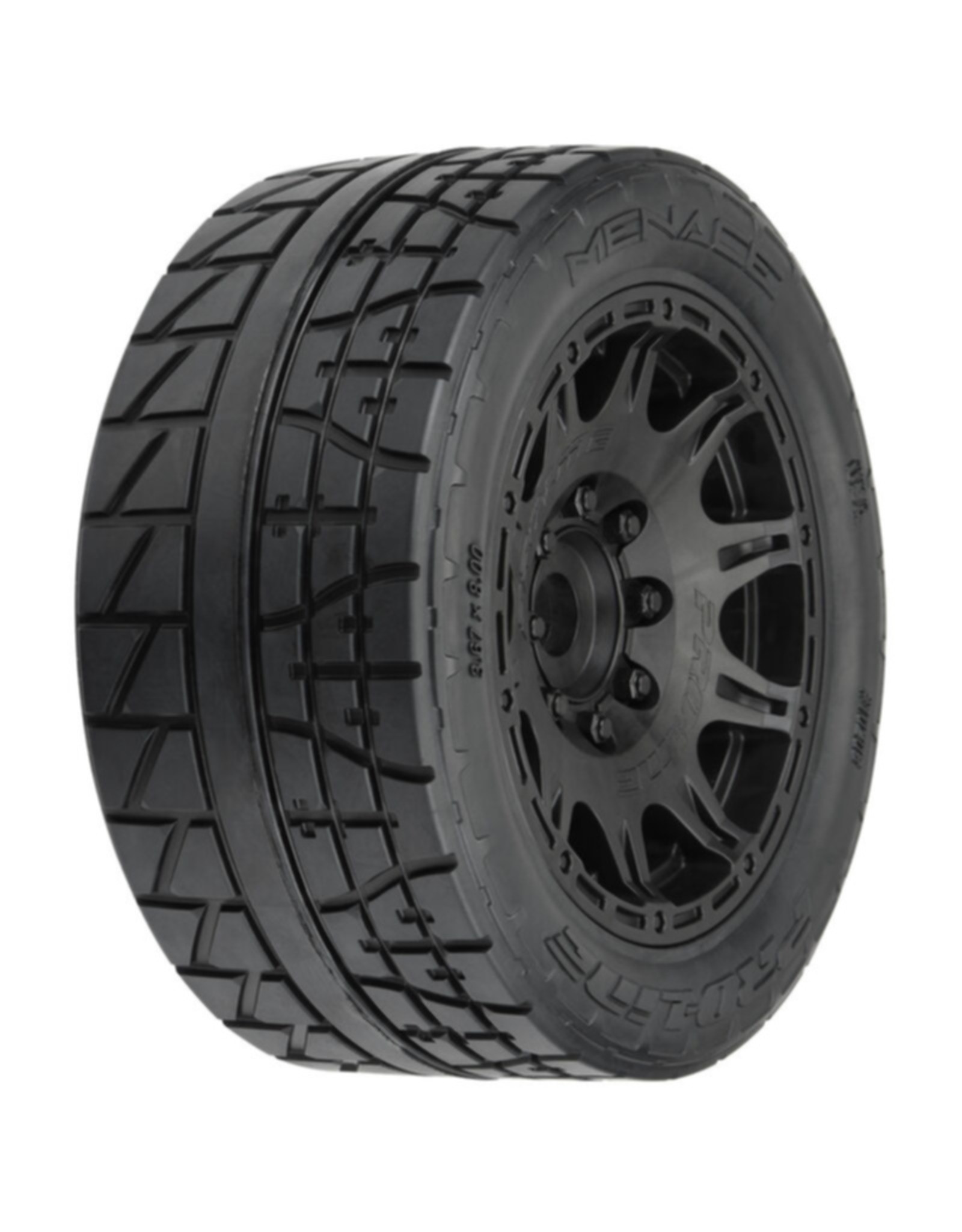 Pro-Line Racing PRO1020510 Menace HP Tire Fr/Rr 5.7 Mtd 24mm Blk Raid (2)