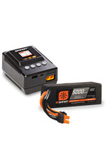 spektrum SPMXBCB2 Smart 2S G1 LiPo Battery & S155 Charger Bundle
