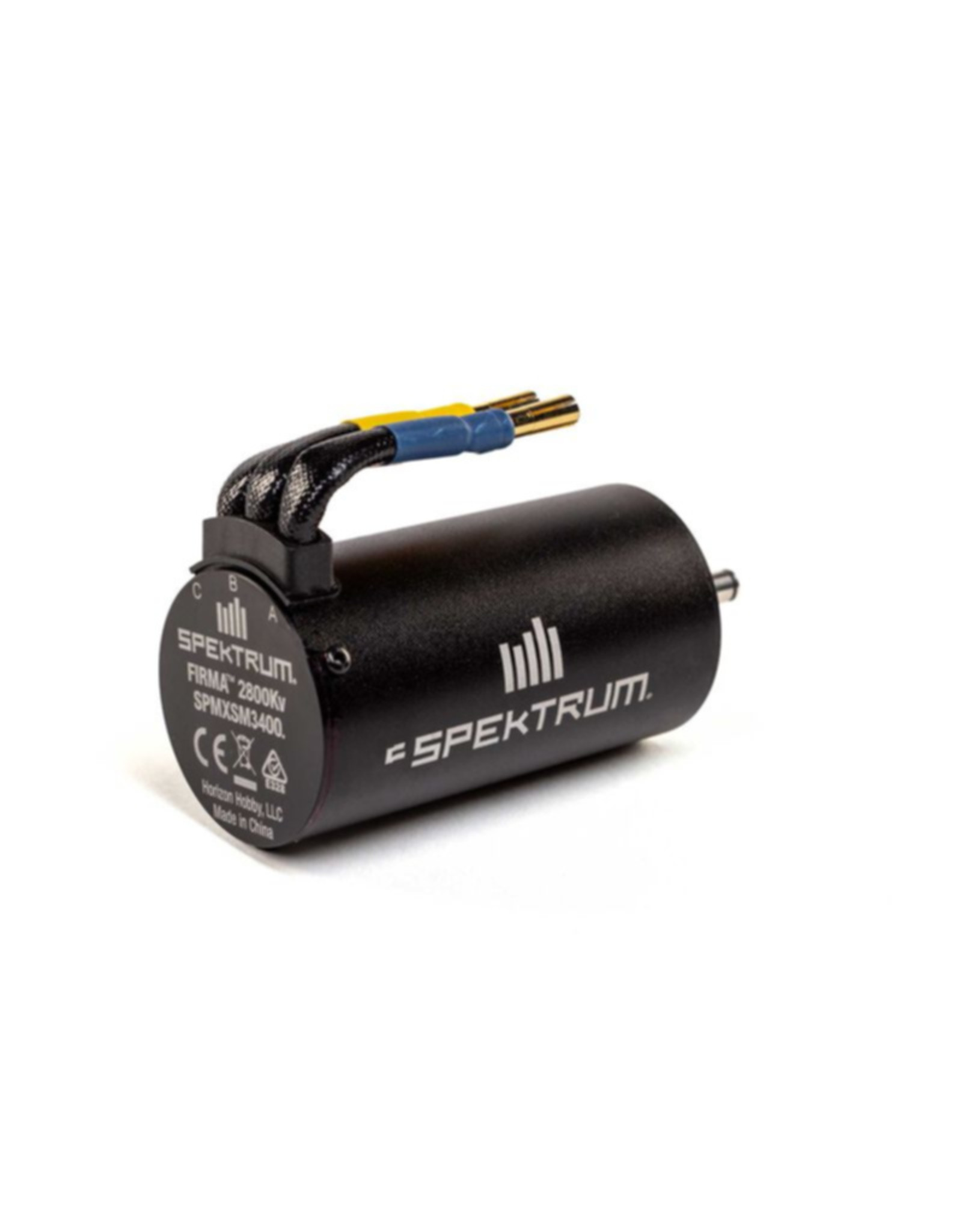 spektrum SPMXSM3400 Firma 3668 2800Kv 4-Pole Brushless Motor: 5mm