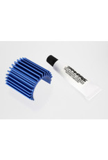 Traxxas TRA3374 Aluminum Heat Sink, Blue: 1/16 VXL Models