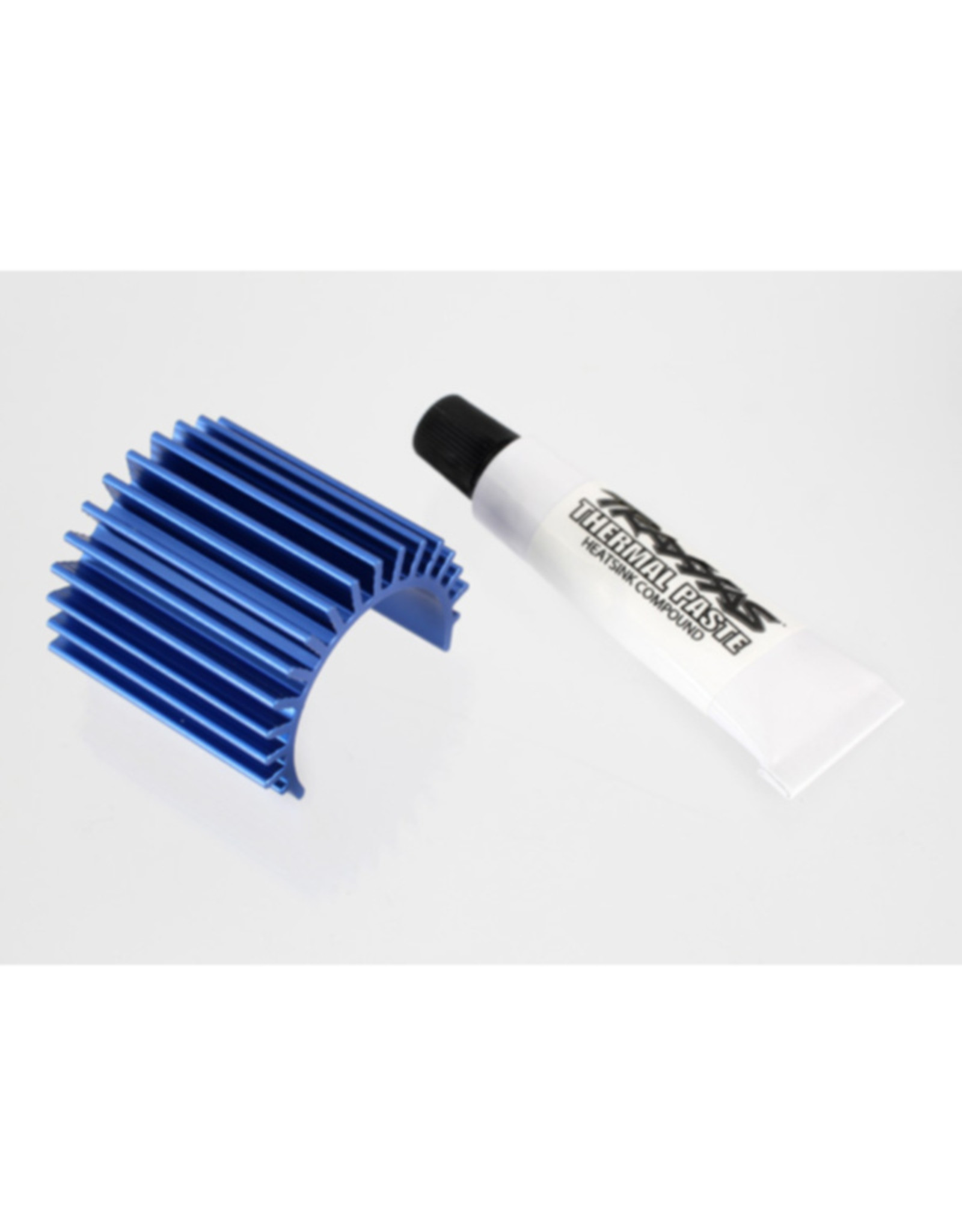 Traxxas TRA3374 Aluminum Heat Sink, Blue: 1/16 VXL Models